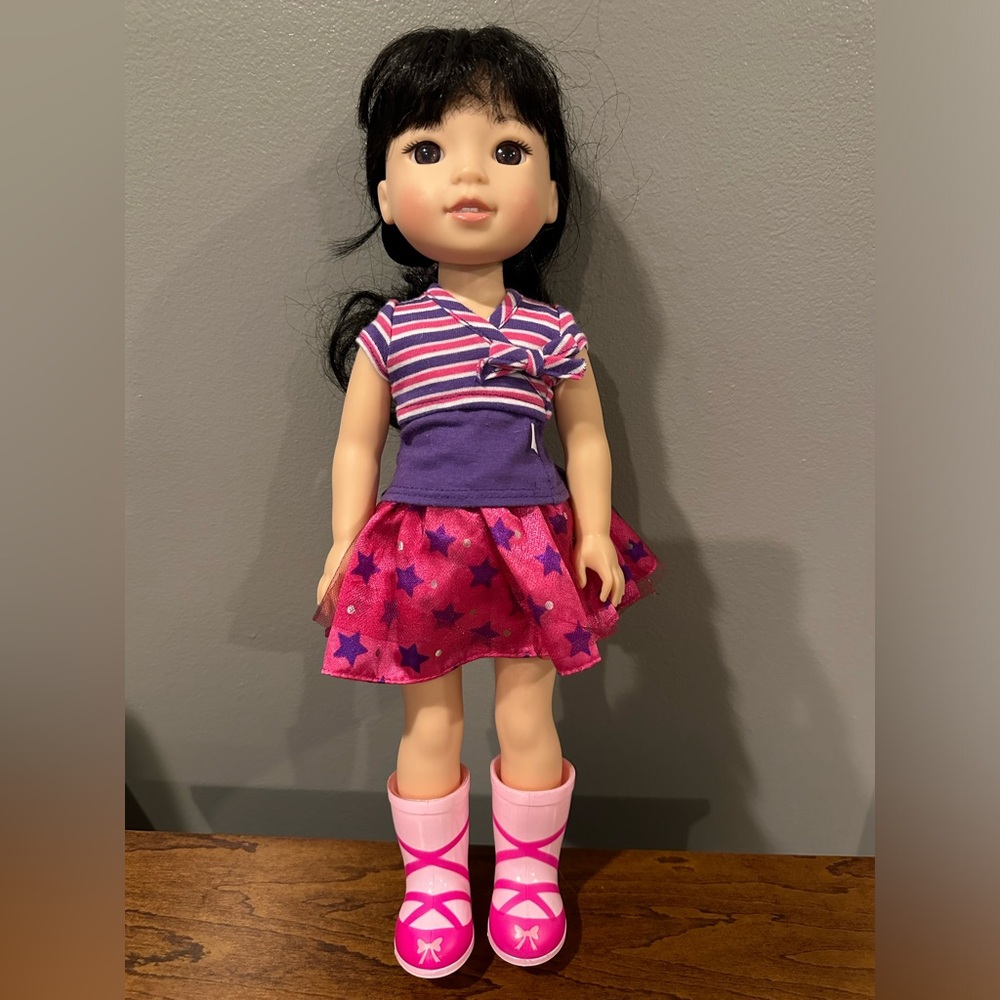 American Girl Wellie Wishers Emerson doll.